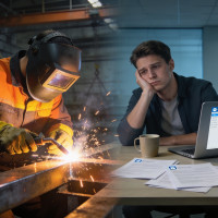 Сварщик получает 267 тысяч, а маркетолог — резюме в пустоту. Что пошло не так с рынком труда