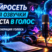 Нейросеть для озвучки текста в голос — как работают AI-боты генерации речи