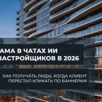 Маркетинг недвижимости в эпоху ИИ: как чат‑боты помогают застройщикам привлекать клиентов в 2026 году