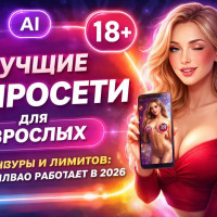 Лучшие нейросети 18+ для взрослых без цензуры и лимитов: что реально работает в 2026