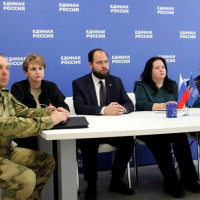 В Херсонской области росгвардейцы приняли участие в координационном совещании по вопросам подготовки к «Диктанту Победы»