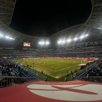 Безопасность футбольного матча Кубка России обеспечили сотрудники Росгвардии в Самаре