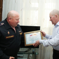 В Казани 75-летний юбилей отмечает ветеран вневедомственной охраны Росгвардии полковник милиции в отставке Александр Подковырин