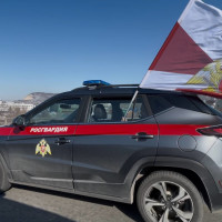 В Самарской области завершился автопробег, посвященный юбилею Росгвардии