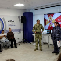 В Херсонской области росгвардейцы провели занятие для молодежи по пожарной безопасности и оказанию первой помощи