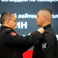 В Самаре состоялось торжественное мероприятие в честь юбилея Росгвардии