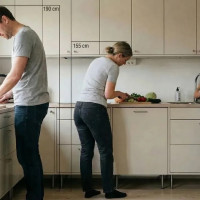 Почему стандартная высота кухни подходит не всем