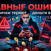 Главные ошибки — как новички теряют деньги в крипте