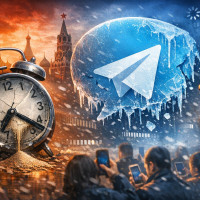 Россияне стали проводить меньше времени в Telegram на фоне замедления