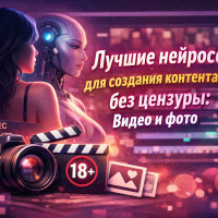 Лучшие нейросети для создания контента 18+ без цензуры видео и фото