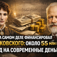 Кто на самом деле финансировал Чайковского: около 55 млн рублей в год на современные деньги