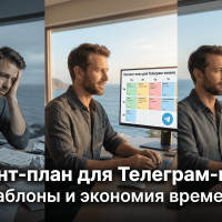 Контент-план для Телеграм-канала: шаблоны и способы сэкономить время