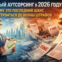 Белый аутсорсинг в 2026 году: почему это последний шанс перестроиться до волны штрафов