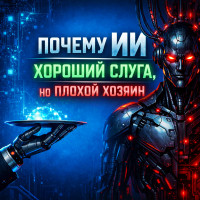 Почему ИИ хороший слуга, но плохой хозяин