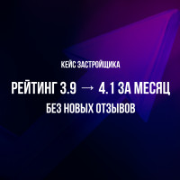 Как за месяц поднять рейтинг компании: кейс роста без привлечения новых отзывов