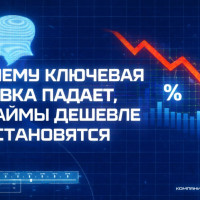 Почему ключевая ставка падает, а займы дешевле не становятся