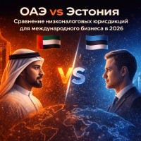 ОАЭ vs Эстония: Сравнение низконалоговых юрисдикций для международного бизнеса в 2026