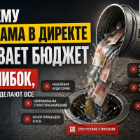 Почему реклама в Директе сливает бюджет: 7 ошибок, которые делают все
