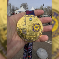 Росгвардейцы пробежали «Космический полумарафон» в Самаре