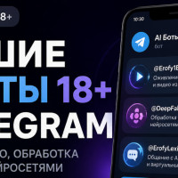 Лучшие AI боты 18 в Telegram &mdash; оживление фото, раздевание и общение
