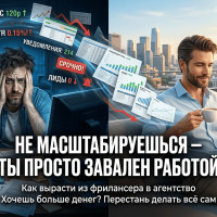 Масштабирование дохода в SMM: путь от фриланса к агентству
