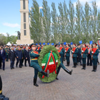 Начальник Управления Росгвардии по Республике Татарстан возложил цветы к Вечному огню в День Победы