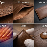 &laquo;Я проверил, это кожзам&raquo;. 4 тупых способа проверить кожу и 8 реальных тестов