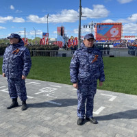 В Татарстане росгвардейцы выполнили задачи по обеспечению безопасности празднования Дня Победы