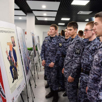 В Управлении Росгвардии по Республике Татарстан открылась выставка молодежных политических плакатов «В правде наша сила»