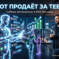 Как создать первого бота в MAX: собираем автоворонку без кода