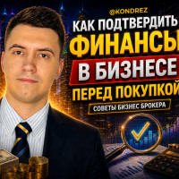 Финансовая проверка бизнеса перед покупкой. Подробная инструкция. Бизнес Брокер Даниил Кондратьев