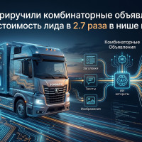 Кейс: как снизить стоимость лида в 2.7 раза в нише коммерческого транспорта