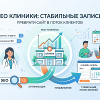 SEO клиники: как превратить сайт в стабильный источник записей