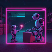 Amazon показала связку роботов Proteus + Vulcan