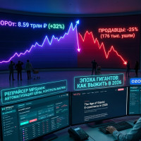 Эпоха гигантов: почему оборот маркетплейсов растет, а селлеры массово закрывают бизнес