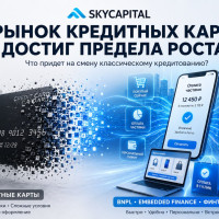 Рынок кредитных карт в России достиг предела роста.Что придет на смену классическому кредитованию?