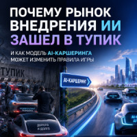 Почему рынок внедрения искусственного интеллекта зашел в тупик и как модель AI-каршеринга может изменить правила игры