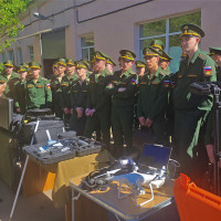 Практическое занятие по криминалистике для студентов военного учебного центра Российского государственного университета правосудия