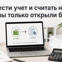 Как вести учет и считать налоги, если вы только открыли бизнес
