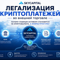 Легализация криптоплатежей во внешней торговле. Почему главным активом становится не криптовалюта, а инфраструктура?