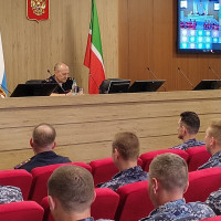 В  Казани имам мечети «Рамазан» провел встречу с сотрудниками вневедомственной охраны Росгвардии