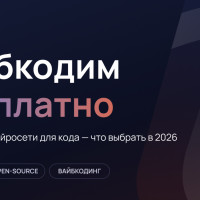 Бесплатные нейросети для вайбкодинга: что выбрать в 2026