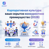 🤔 Корпоративная культура как конкурентное преимущество в HR в 2026 году