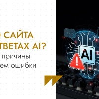 Вашего сайта нет в ответах AI? Разбираем причины и исправляем ошибки