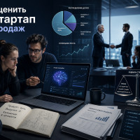 AI-стартап без продаж заинтересовал фонд. Как оценить долю, если компании ещё нет
