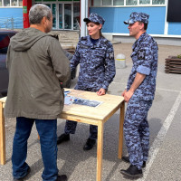 В г. Зеленодольске провела работу агитационная группа сотрудников вневедомственной охраны Росгвардии