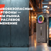 Взрывобезопасные смартфоны &ndash; объем рынка и отраслевое применение