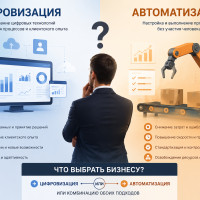 Цифровизация и автоматизация: в чем разница и что выбрать бизнесу