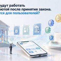 Как банки будут работать с криптовалютой после принятия закона. Что изменится для пользователей?