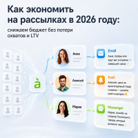 Как экономить на рассылках в 2026 году: снижаем бюджет без потери охватов и LTV